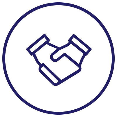 Ikoni kädenpuristus